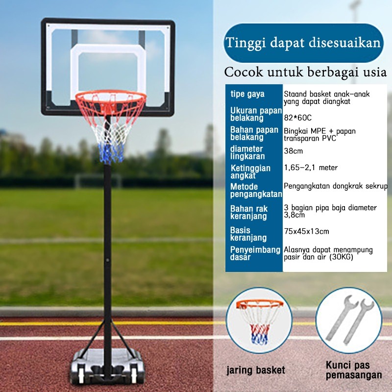  Ring Basket Anak Portable 