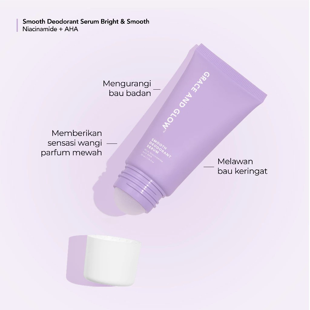 Shanghai Ayara Cosmetics Grace and Glow Bright & Smooth Deodorant Serum