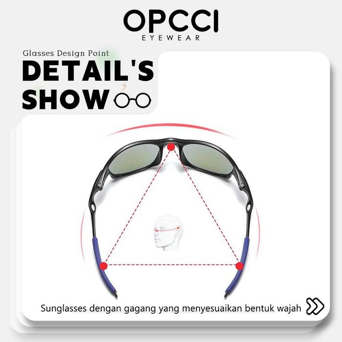  OPCCI Sporty Sunglasses Anti UV 400