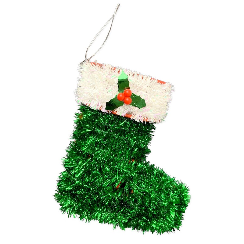 Scoop Dekorasi Natal Tinsel Kaos Kaki 3