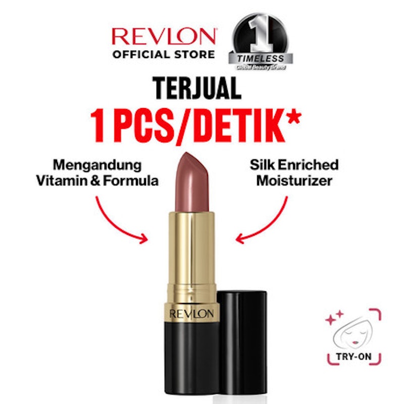 Revlon SuperLustrous Creme Lipstick 130 Rose Velvet 3