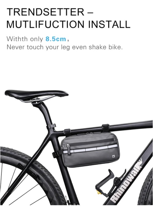 RHINOWALK  3 Liter Bike Handlebar Bag Front Bag X20990