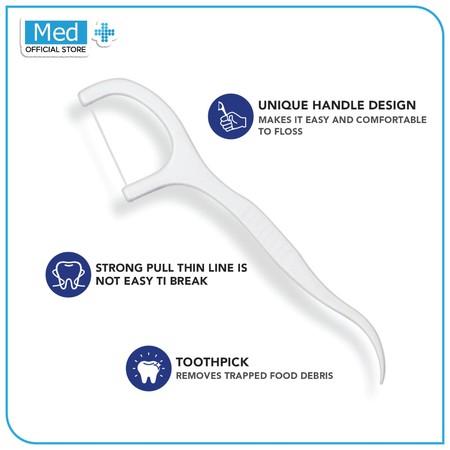  Med+ Dental Floss Picks