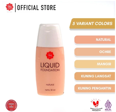 Liquid Foundation Kuning Langsat 3