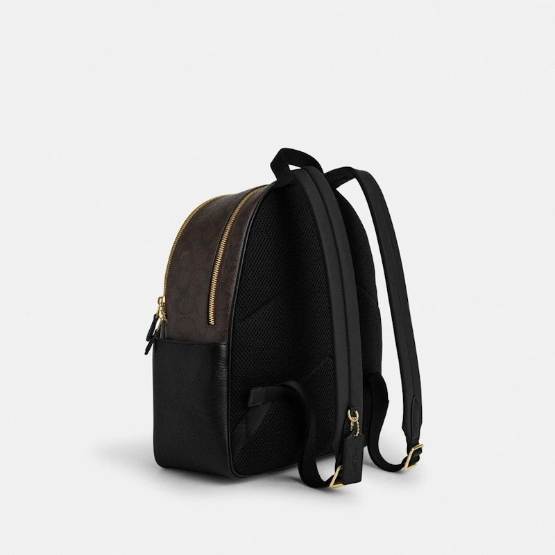 Coach Court Backpack In Signature 2