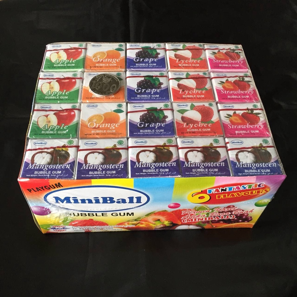 Batman Kencana Miniball Gum 100