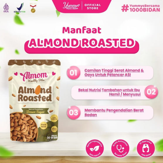  Almom Almond Roasted 