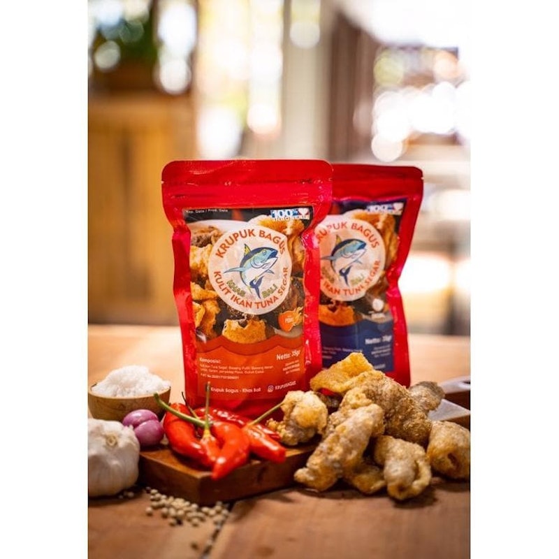 Bali Fish Skin Cracker Tuna