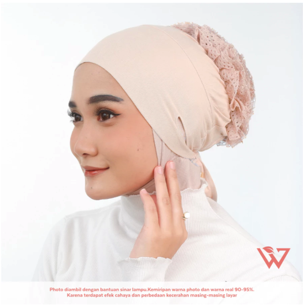 Hauwa Ciput Cepol Daleman Hijab Instan Kaos
