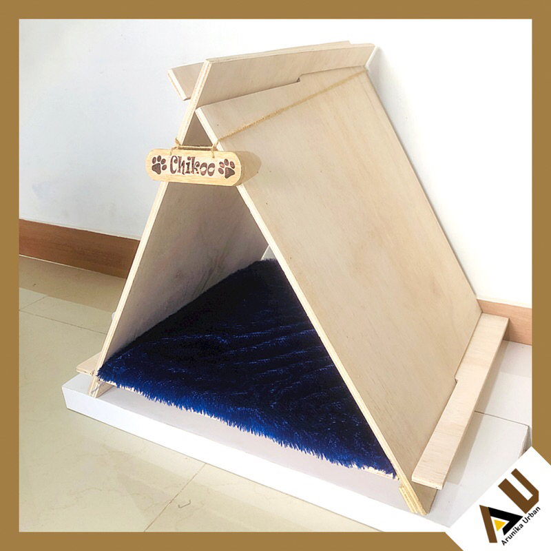 Wooden Cat House