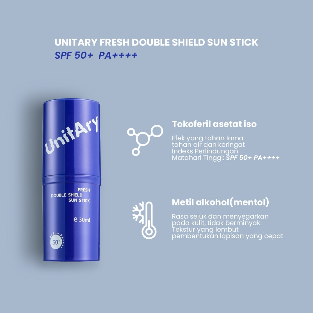 Unitary France UNITARY Fresh Double Shield Sun Stick SPF 50+ PA++++ 