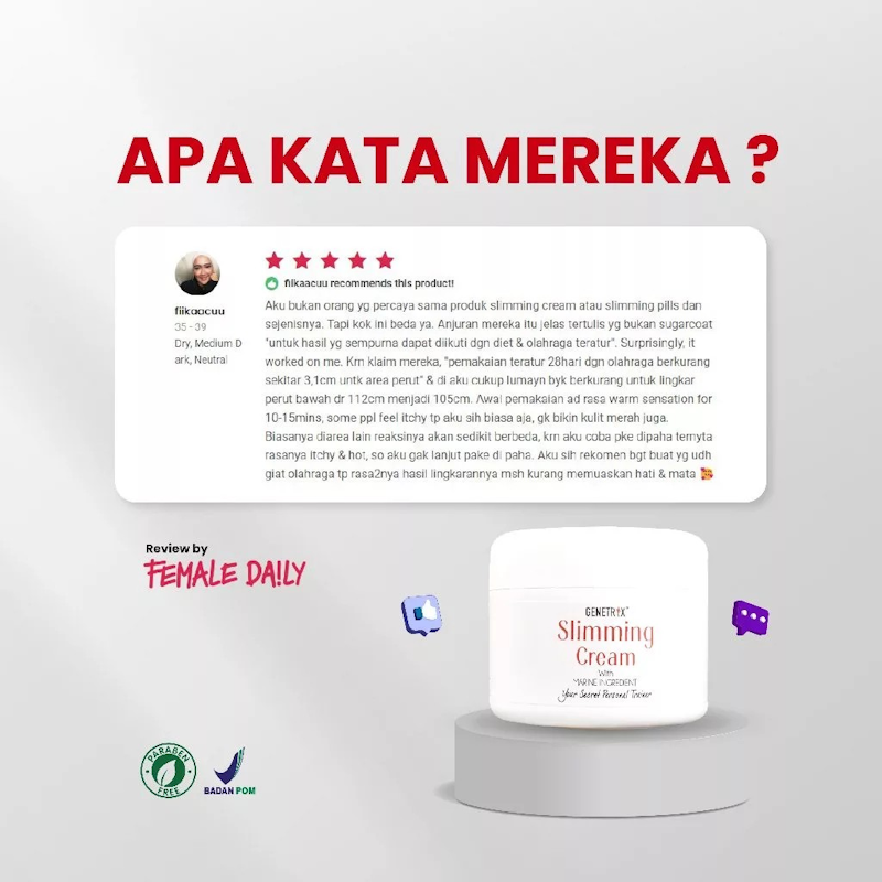 GENETRIX Slimming Cream 5
