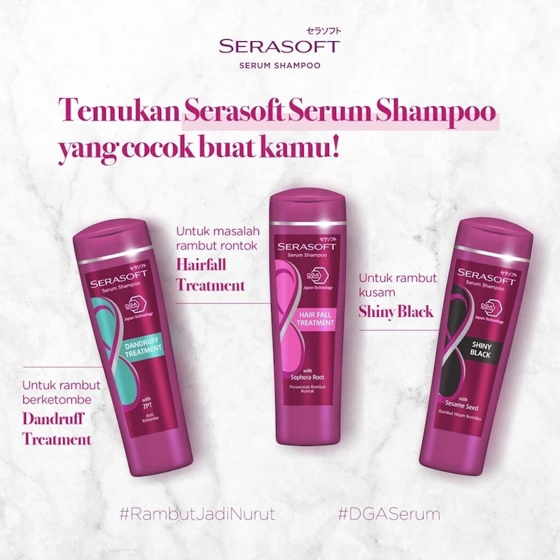 Serasoft Serum Dandruff Treatment Shampoo 3