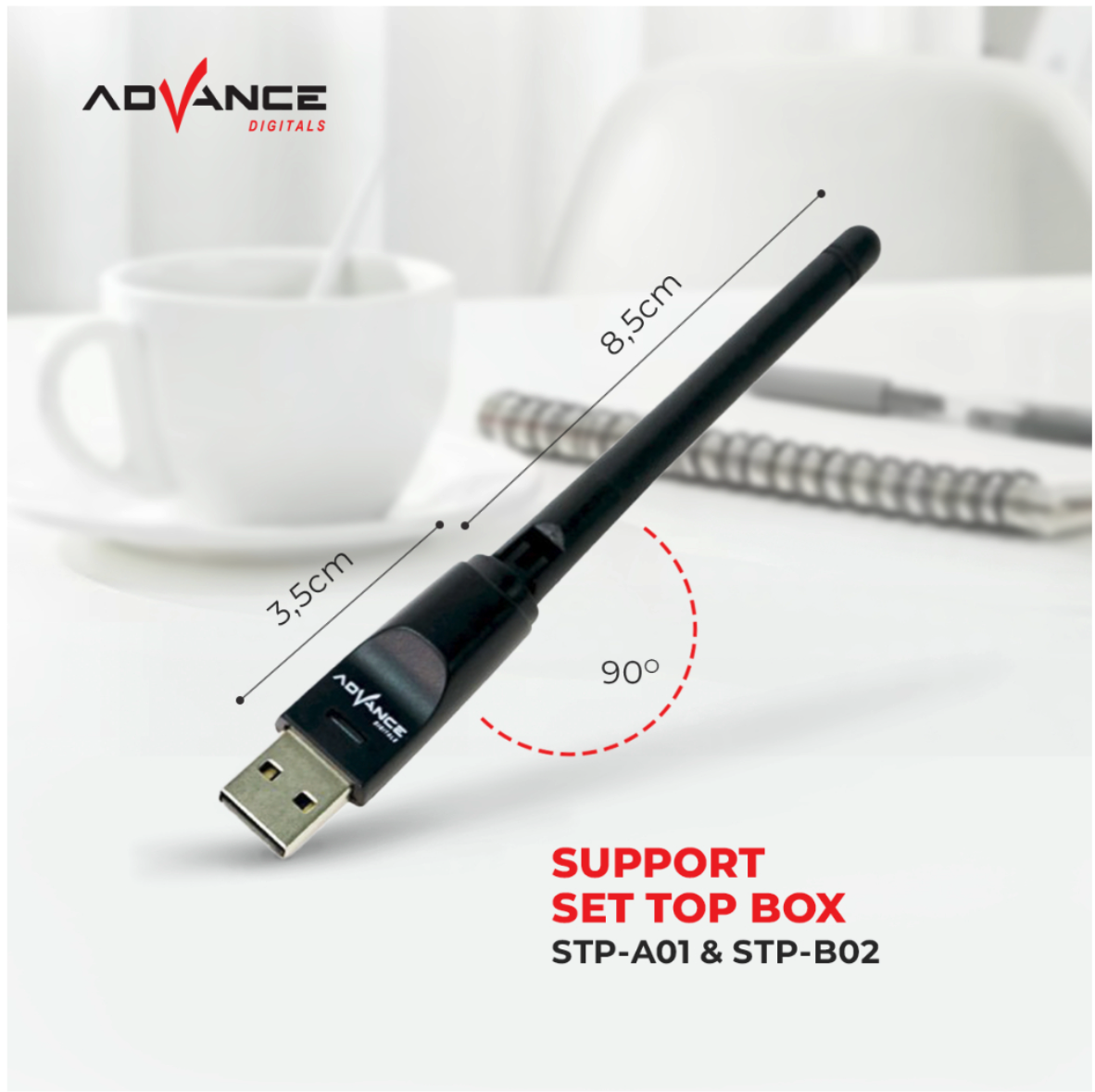 Advance Digitals Advance Wireless USB Adapter WF-01