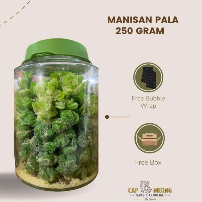Manisan Pala Kering