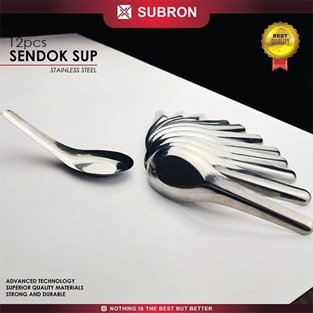 Subron  12 Pcs Sendok Bebek