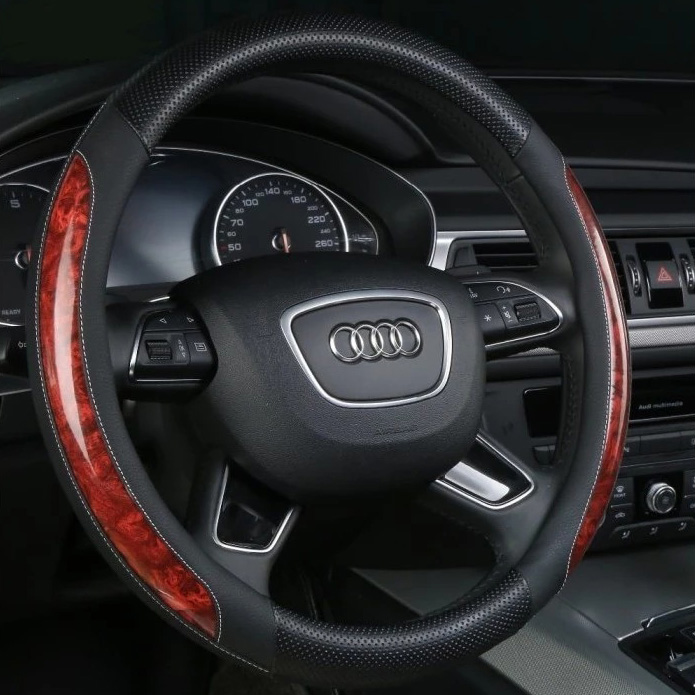  Sarung Stir Mobil Motif Kayu 