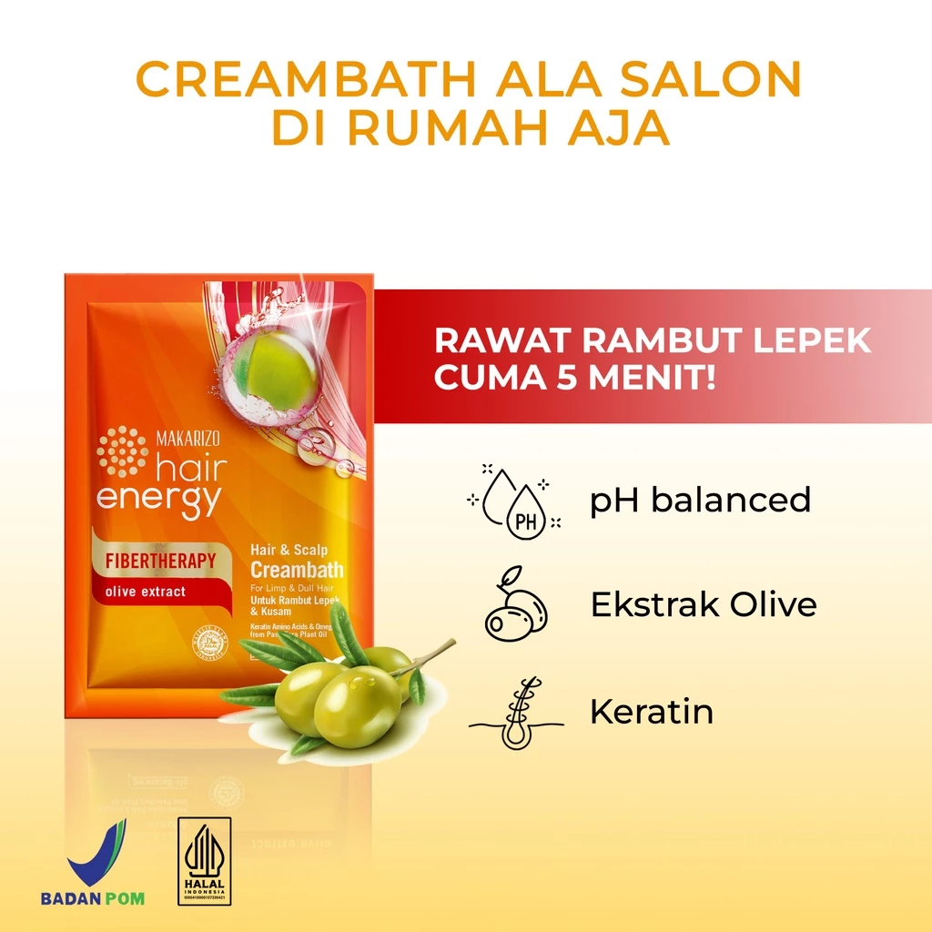 Fibertherapy Hair & Scalp Creambath Olive Extract 3