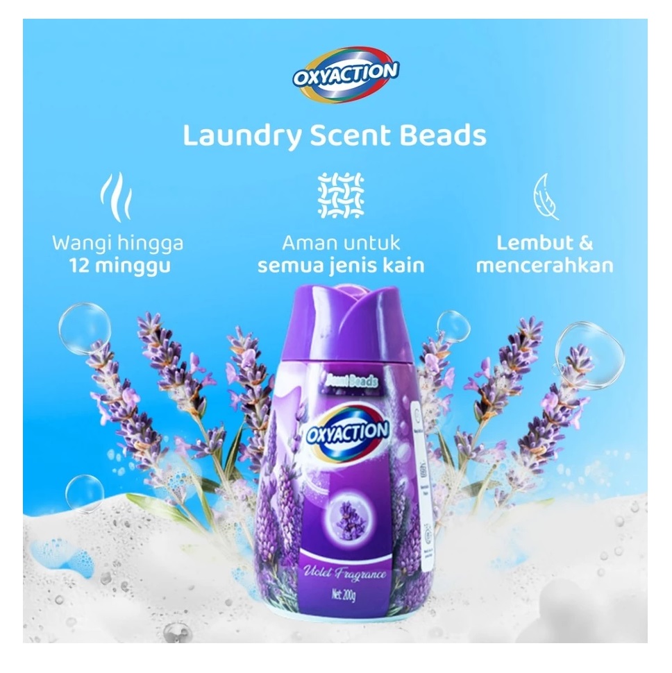 Hiflow Indonesia Jaya  OXYACTION Laundry Scent Beads 