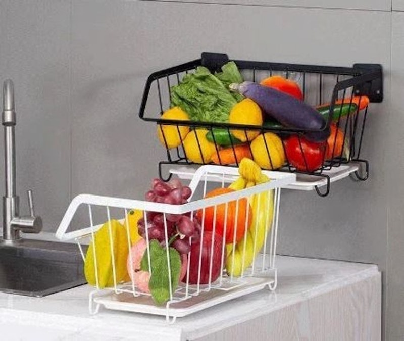 Rak Keranjang Buah Dan Sayur Gantung Serbaguna