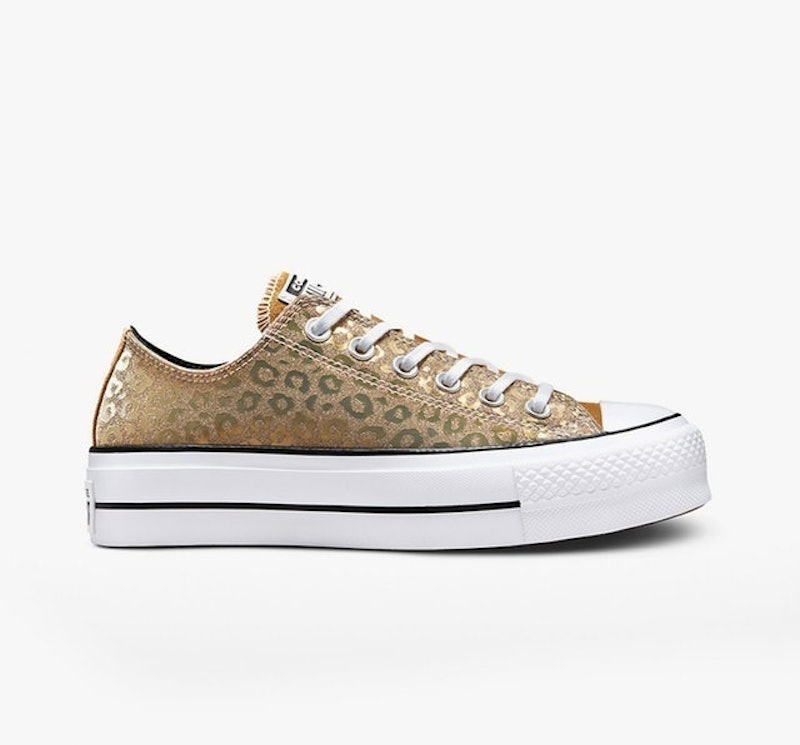 Chuck Taylor All Star Leopard Glitter Platform