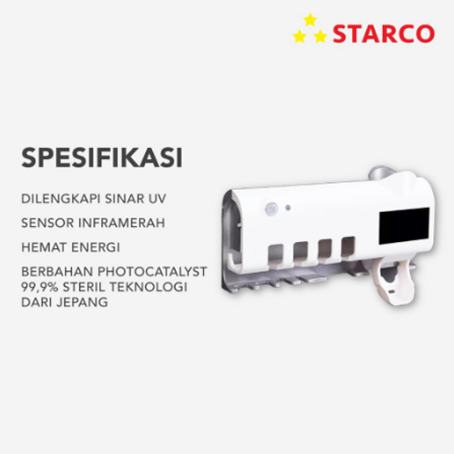Starco Smart Automatic Toothbrush Sterilizer