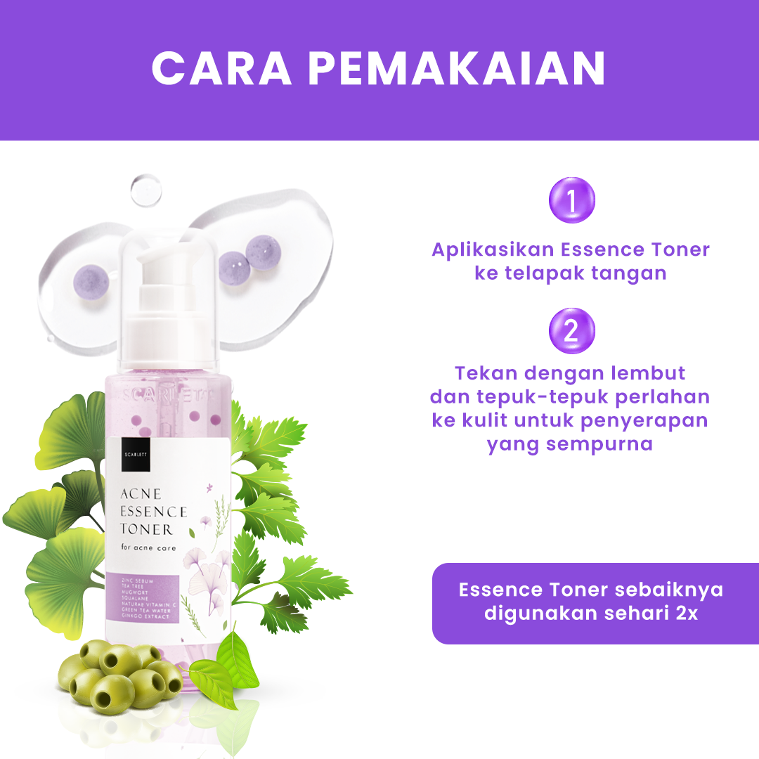Scarlett Whitening  Acne Essence Toner