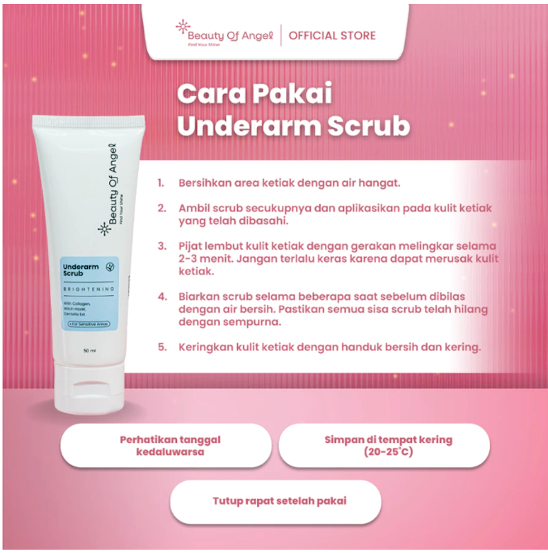 Beauty of Angel Underarm Scrub 3