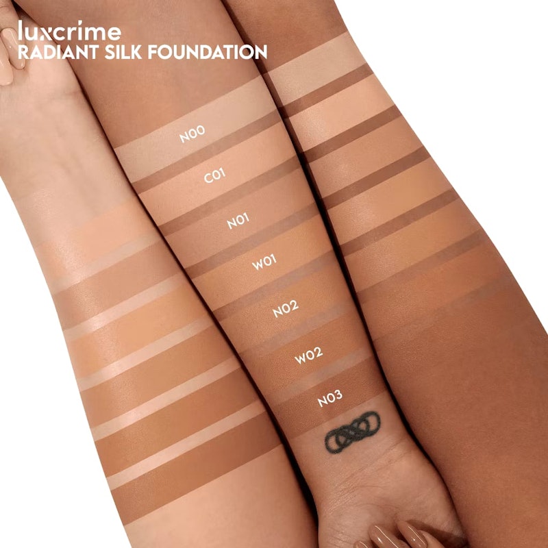 Luxcrime Radiant Silk Foundation SPF 50 PA+++ 3