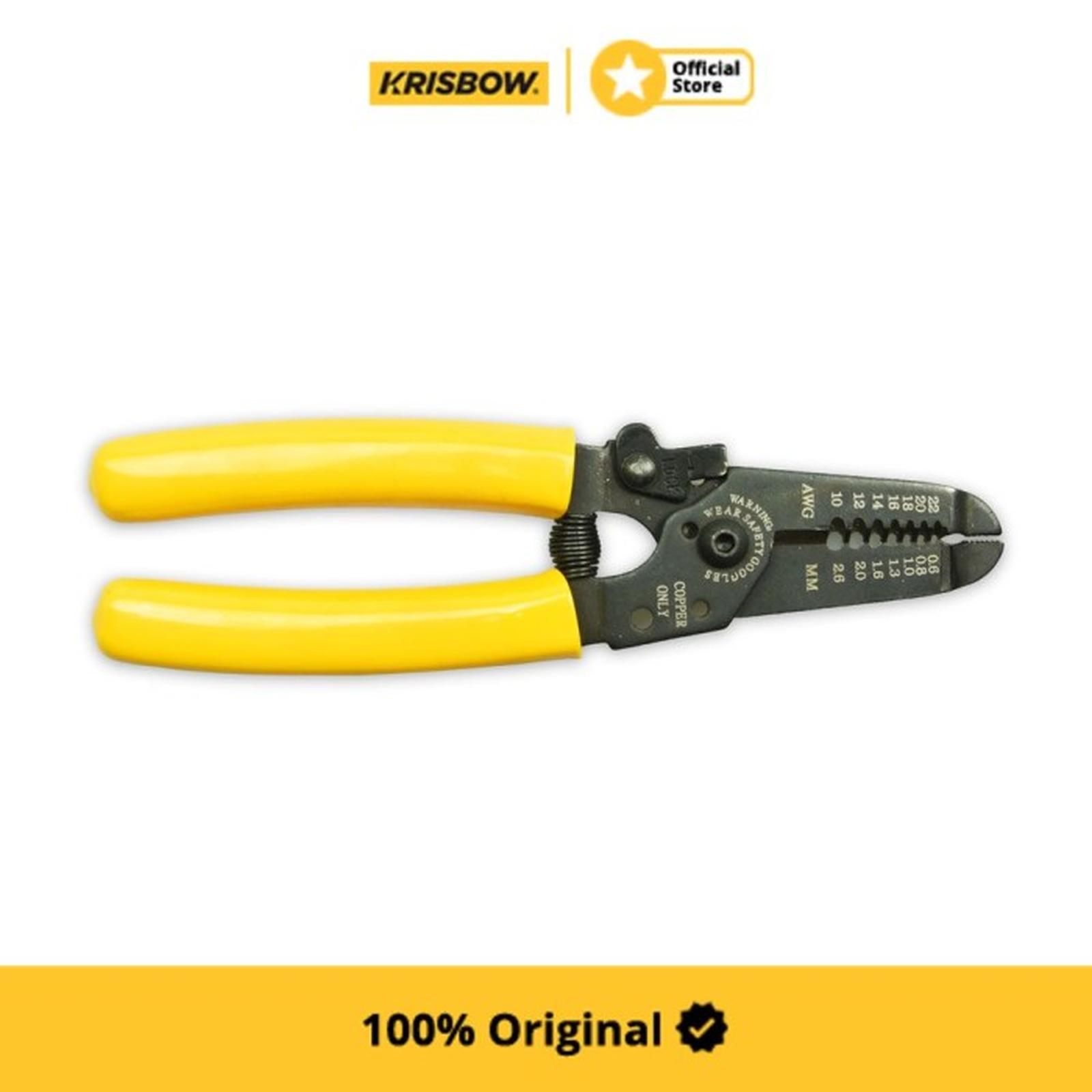 Krisbow® Automatic Crimper Stripper Plier 6 inch