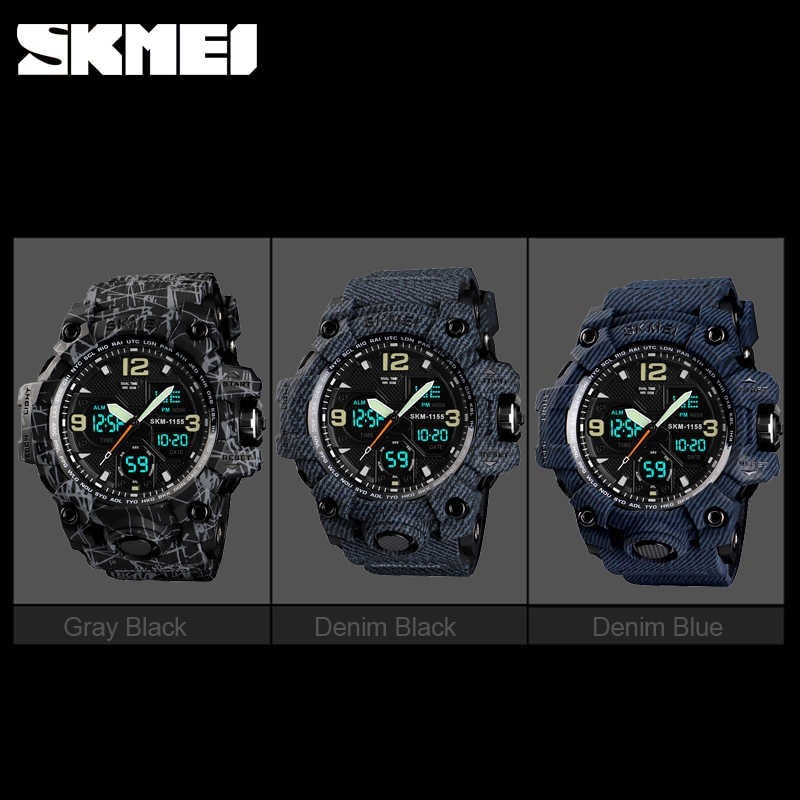 SKMEI Jam Tangan Analog Digital 3