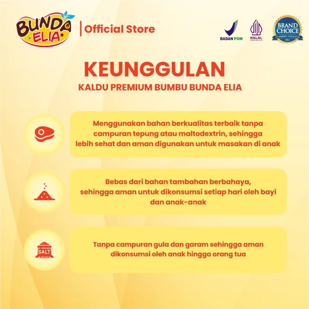 Bumbu Bunda Elia Sukses Bumbu Bunda Elia Kaldu Bubuk Rasa Jamur