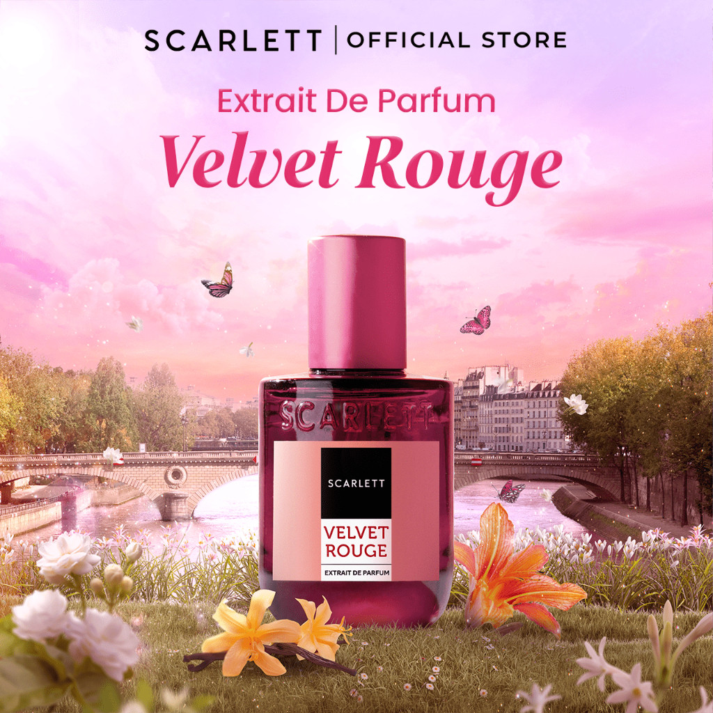Opto Lingkar Sejahtera Scarlett Whitening Extrait De Parfum Velvet Rouge