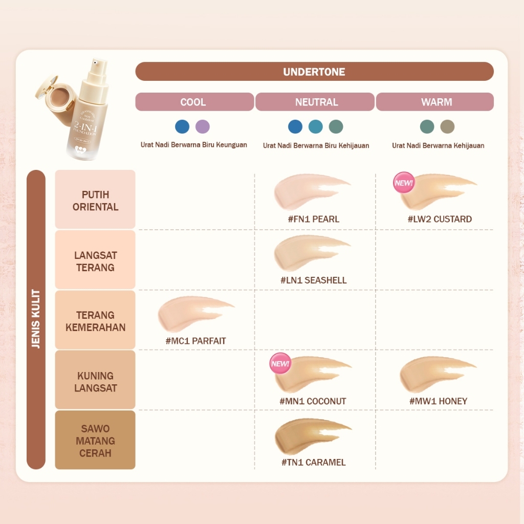 HEBE Beauty Style Barenbliss Bloomatte Stay Confident 2-in-1 Foundation