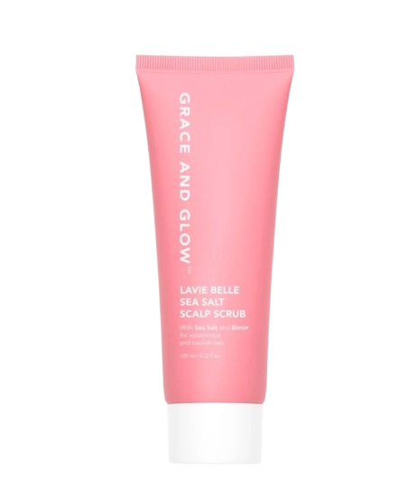 Grace and Glow Lavie Belle Sea Salt Hair Scalp Scrub