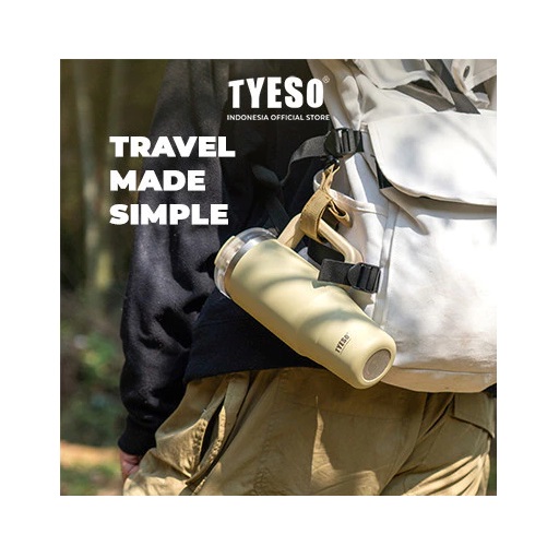 Usaha Samudera Sukses Tyeso Aura Tumbler Portable Stainless Coffee Cup 1200 ml TS-8868