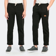 Celana Olahraga Jogger Black Sweatpants