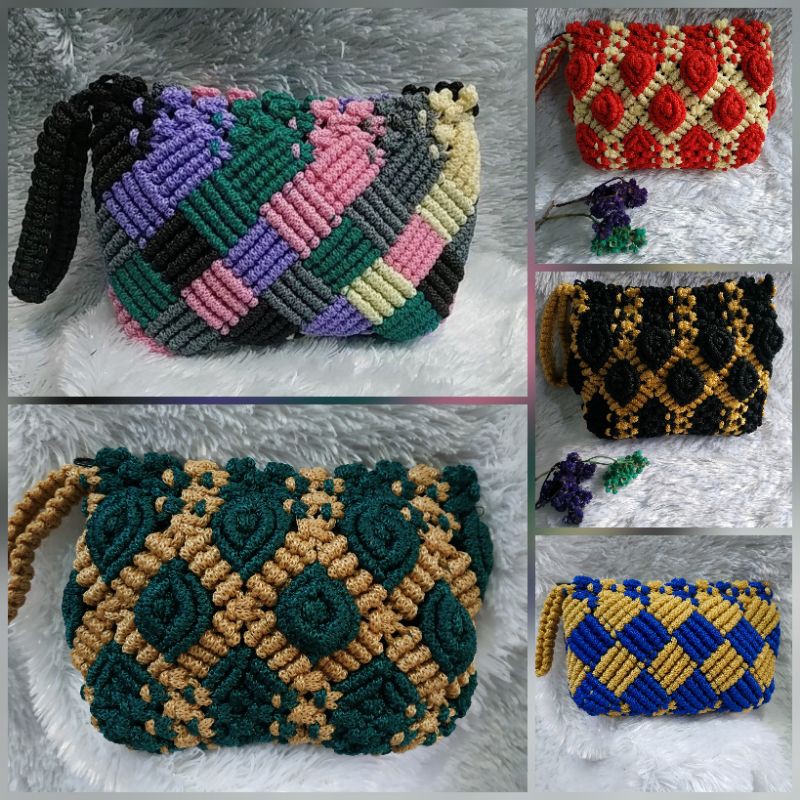  Dompet Rajut Tali Kur 