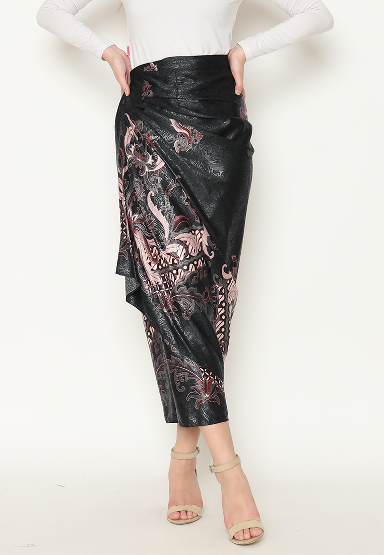 My Aksa Batik Wanita Rok Lilit Elmeera Emran 4