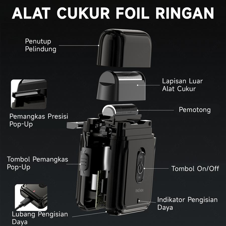 Shanghai Qiaowai International Trade Enchen Electric Shaver MS003 