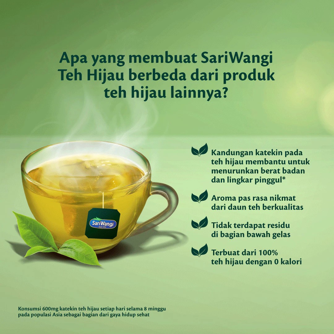Unilever Indonesia Sariwangi Teh Hijau Celup