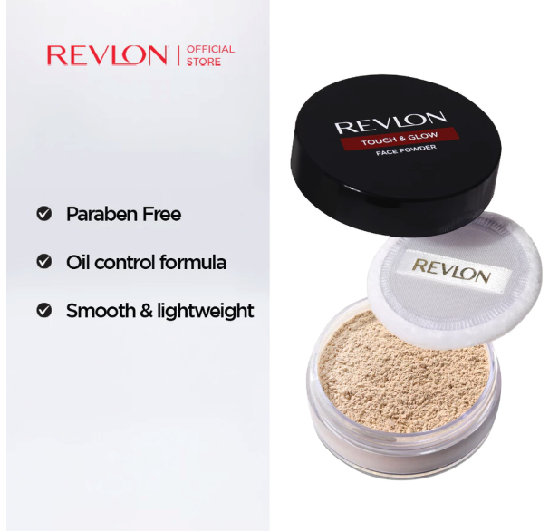  Tempo Scan Pacific Revlon Touch & Glow Face Powder Creamy Ivory