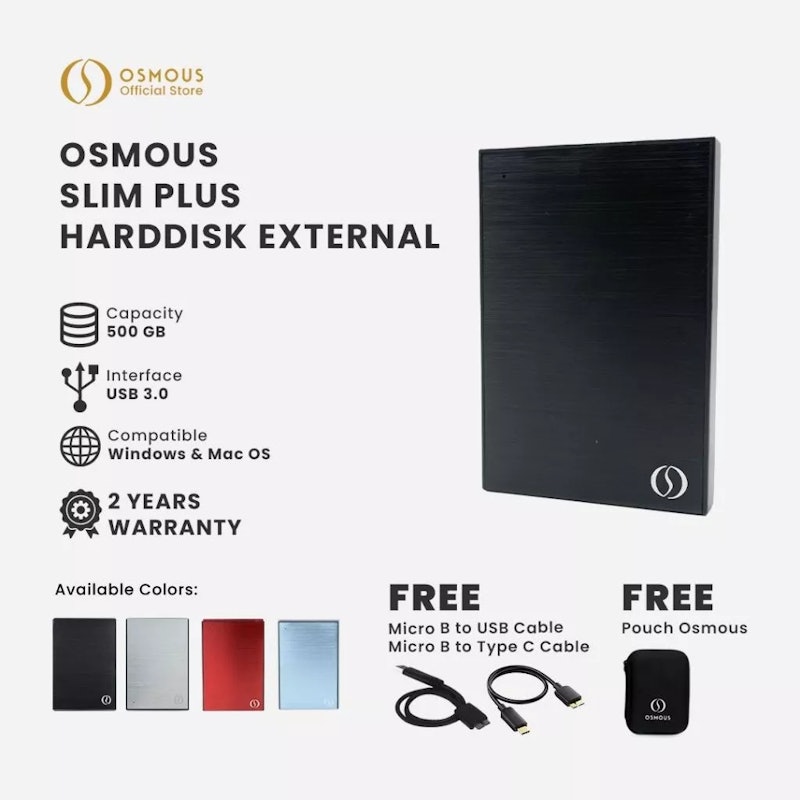 Osmous Slim Plus 500GB 5