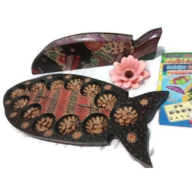 Dakon Kayu Batik Bentuk Hewan 2
