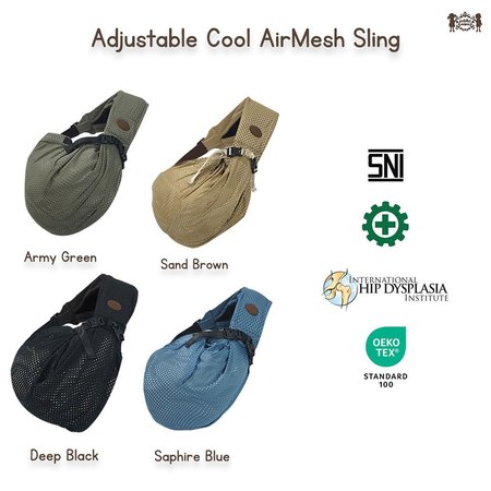 Petite Mimi Adjustable Cool Air mesh Sling 