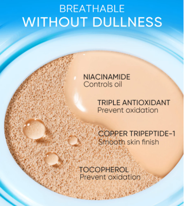 Perfect Stay Velvet Matte Cushion 01 Vanilla 2