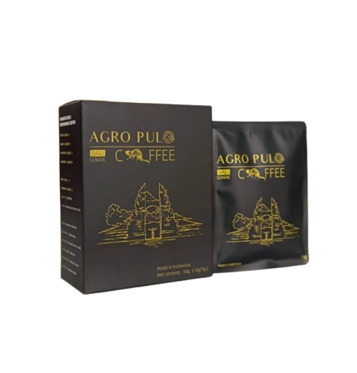 AGRO PULO Wild Luwak Arabica Bali Kintamani Eardrip Coffee