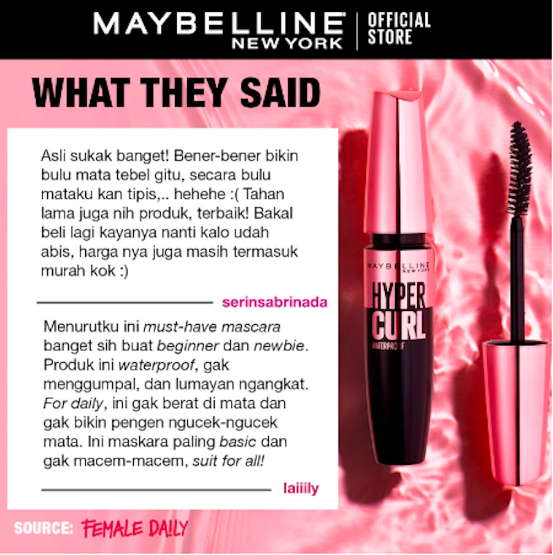 Volume Express Hypercurl Waterproof Mascara 4