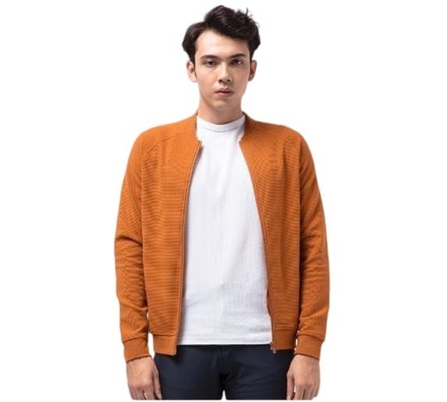 The Executive Bomber Knit Jacket  1