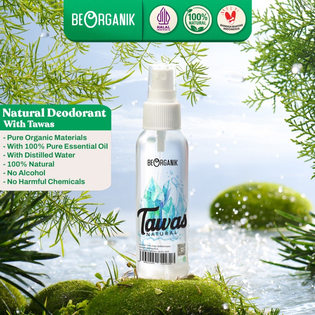Beorganik International Beorganik Tawas Natural Deodoran Spray Original